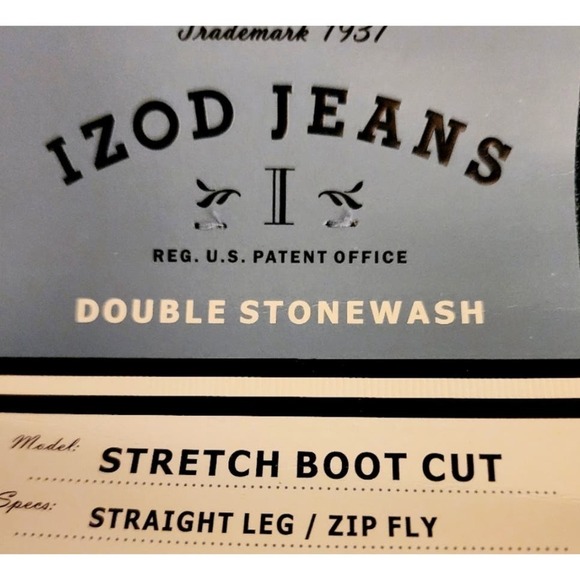 NWOT Women’s 18W Izod Stonewashed Stretch Bootcut Denim Jeans - Picture 5 of 9
